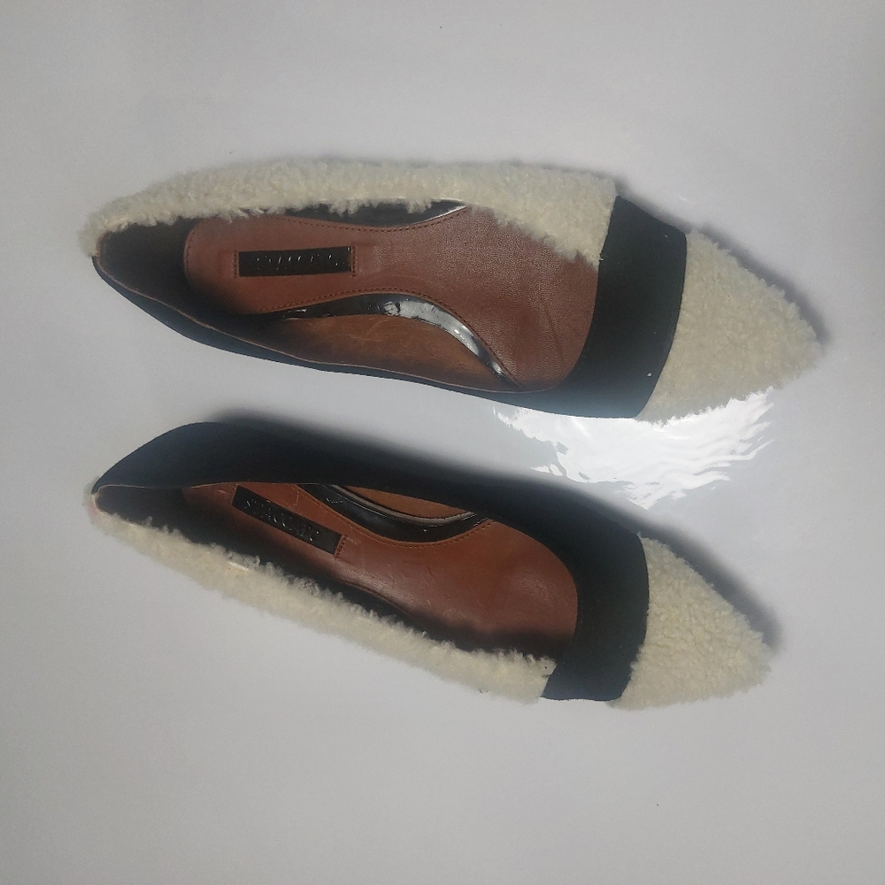 STACCATO Women's Faux Fur Flats Size 9 - Picture 13 of 15